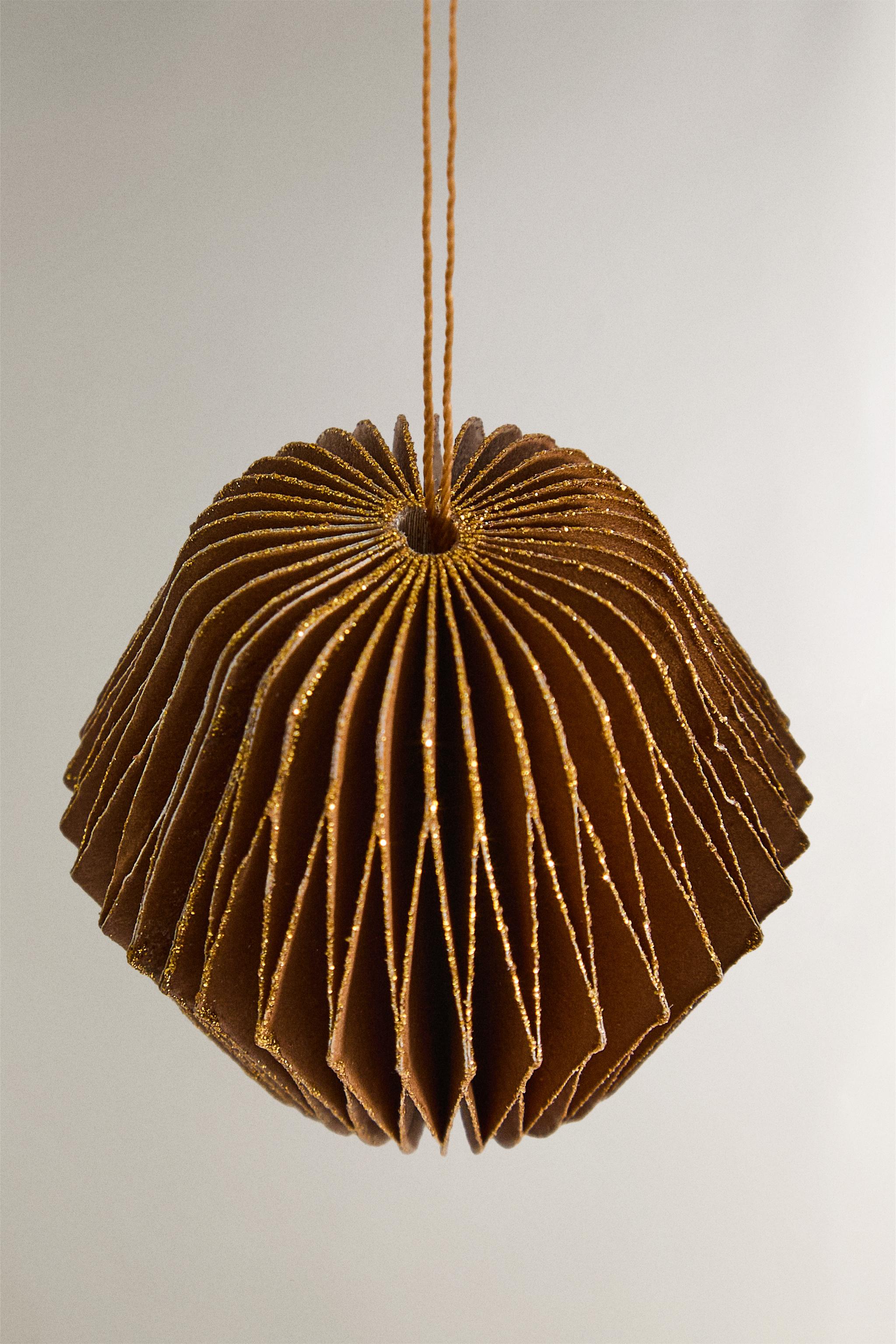 SET OF CHRISTMAS PAPER SHAPES ORNAMENTS (SET OF 12)